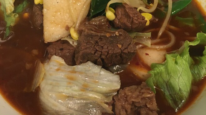 みこころ 無添加チャイナ935 - 料理写真:火鍋風辛味スープ麺