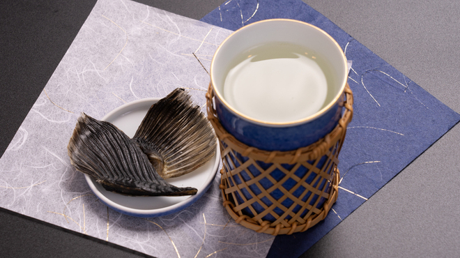 御料理あきやま - 料理写真:ひれ酒