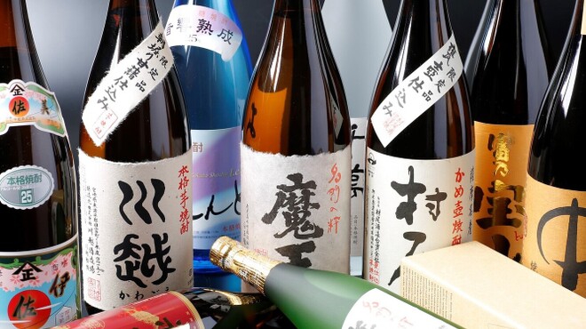 和食割烹ぎん - ドリンク写真:入手困難なプレミア焼酎を取り揃えております！