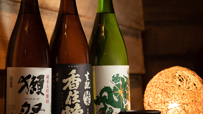 Nakibokuro Dainingu - ドリンク写真:プレミアム飲み放題なら「兵庫の地酒」「獺祭」も飲み放題