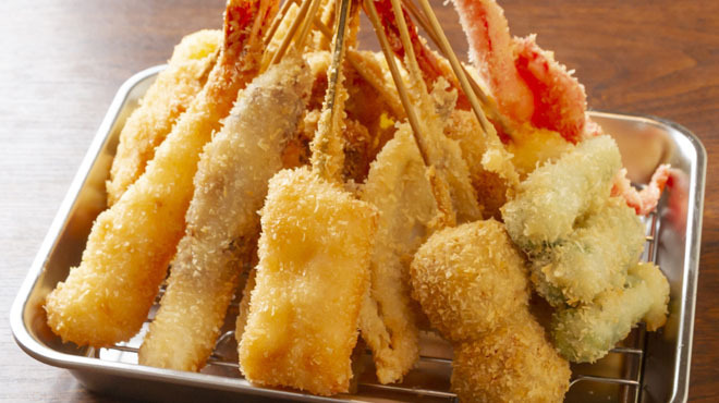 串かつ ひょうたん ウラナンバ店 近鉄日本橋 串揚げ 串かつ 食べログ