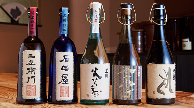 手打蕎麦 ふじや - ドリンク写真:黒竜集合