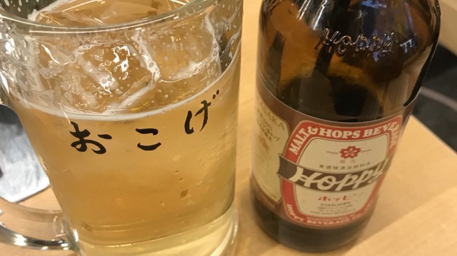 月島もんじゃ おこげ - ドリンク写真: