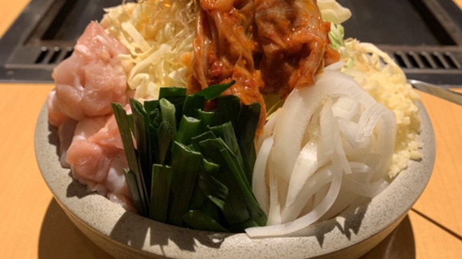 Tsukishima Monja Okoge - 料理写真: