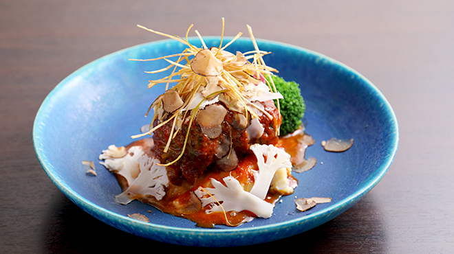 ルバトー - メイン写真:北海道十勝どろぶたのロールキャベツ フォアグラとトリュフ