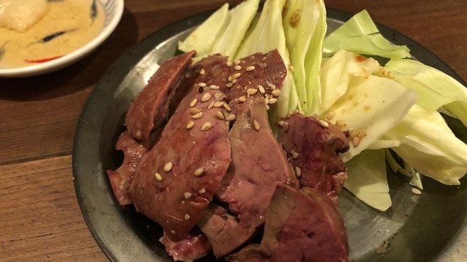 大衆サカバ 39番地. - 料理写真:鶏レバー焼き