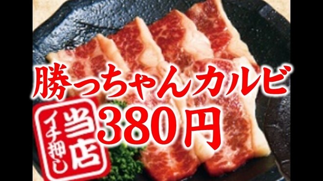 全品380円以下 食べ放題 焼肉勝っちゃん 尼崎アマドゥ店 尼崎センタープール前 焼肉 ネット予約可 食べログ