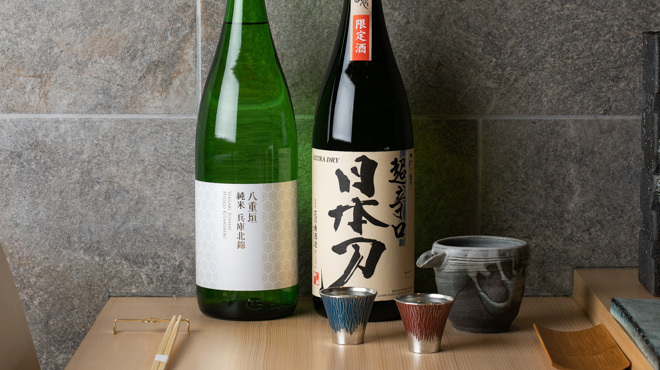 寿司 藤やま - ドリンク写真:日本酒