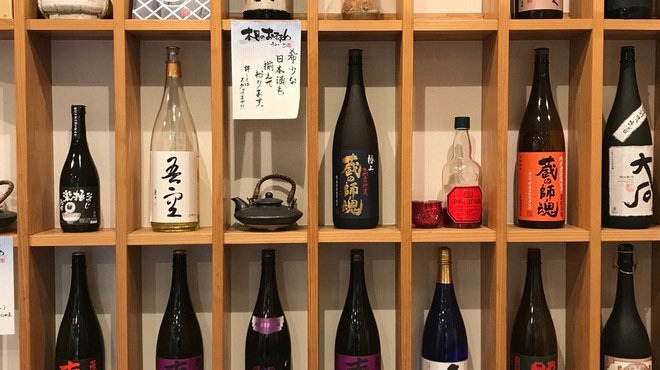 海の彩 - ドリンク写真:日本酒や焼酎なども各種取り揃えております。