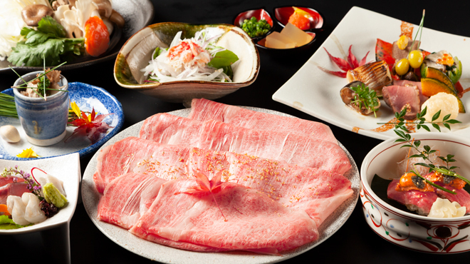 新宿 松阪牛 高級すき焼きと蟹 三嶋 新宿西口 すき焼き ネット予約可 食べログ