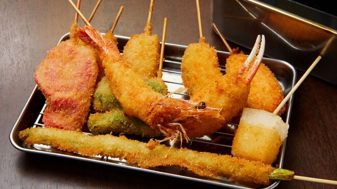 新世界串カツいっとく 難波千日前店 大阪難波 串揚げ 串かつ ネット予約可 食べログ 新世界串カツいっとく 難波千日前店 大阪難波 串揚げ 串かつ ネット予約可 食べログ