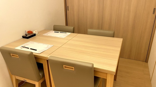 しゃぶしゃぶ芋つる - 内観写真:個室2名