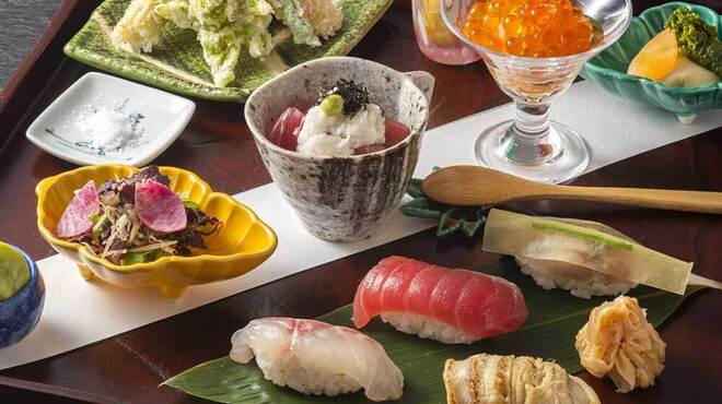 すし割烹 翁鮨 - 料理写真:ランチ「翁御膳」