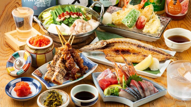 博多の大衆料理 喜水丸 Kitte博多店 9f 博多 魚介料理 海鮮料理 ネット予約可 食べログ