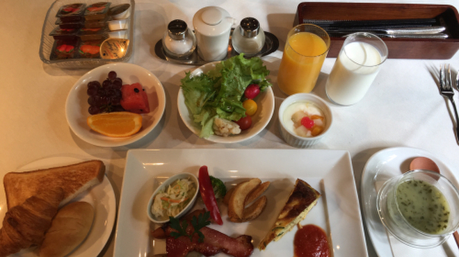 フレグラント - 料理写真:洋朝食のプレート