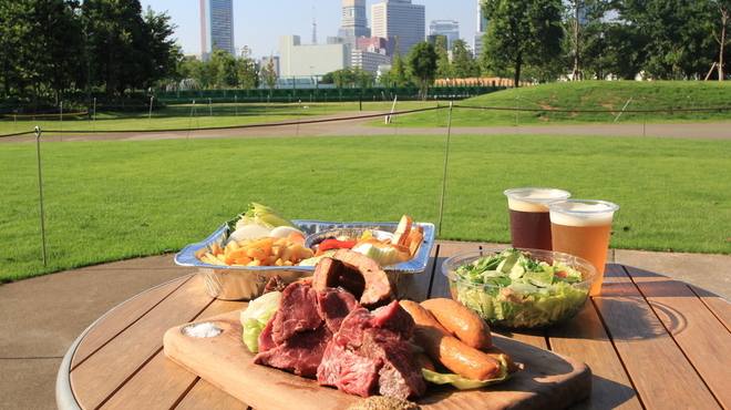 ブッチャー バーベキュー ビアガーデン Butcher q Beergarden 高輪ゲートウェイ バーベキュー ネット予約可 食べログ