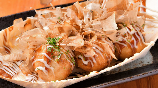 串カツ 大吉 - 料理写真:あげたこ焼き