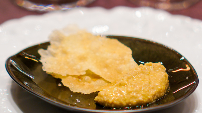 ルイーズ - 料理写真:ひよこ豆のペースト、 チップス