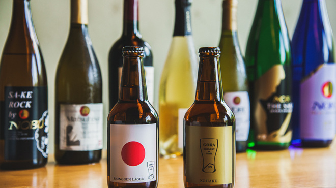 イトウ ダイニング バイ ノブ - ドリンク写真:NOBUオリジナルのビール、ワイン、日本酒