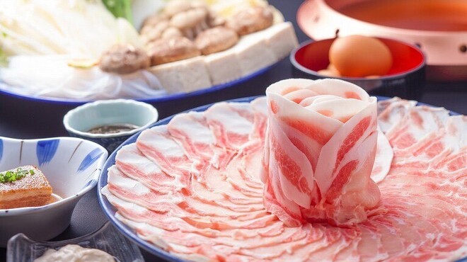 Agu Shabu Shabu Miruku Onna Sommanza Ten - 料理写真:アグーしゃぶしゃぶ￥4.200~