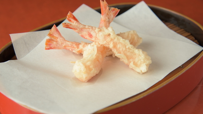 天兼 - 料理写真:海老の天ぷら