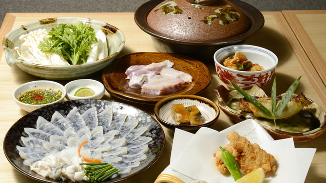 ふぐ武 - 料理写真:天然コース