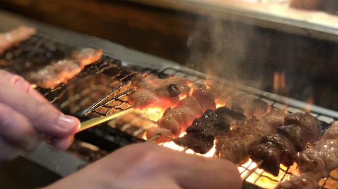 Wain - 料理写真:備長炭で1本1本丁寧に焼き上げます