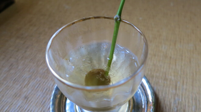 未在 - 料理写真:梅酒のアップ
