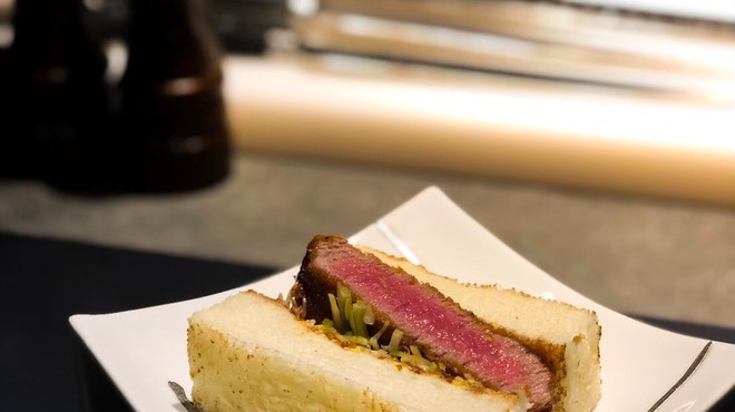 とらいち - 料理写真:シャトーブリアンカツサンド