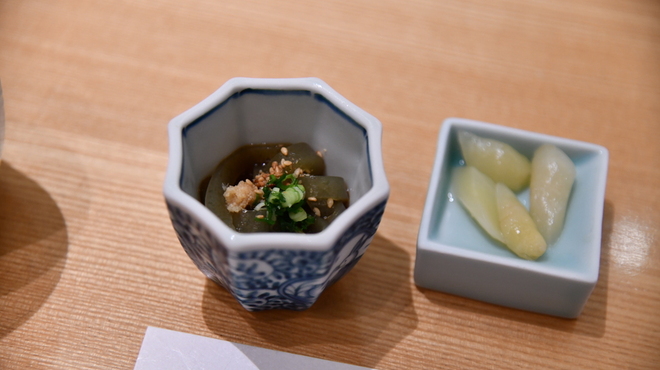 鮨割烹やま中 - 料理写真:おきゅうと