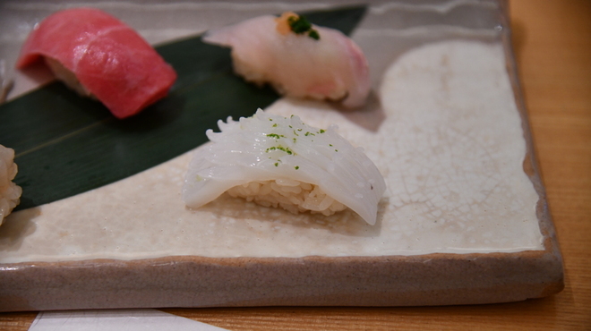 鮨割烹やま中 - 料理写真:烏賊