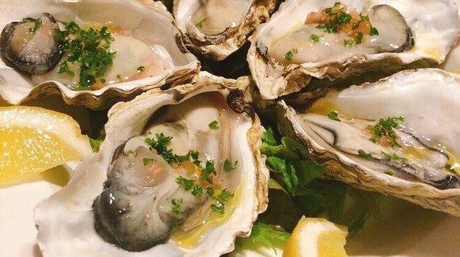 窯ＭＡＲＵ - 料理写真:新名物の牡蠣の冷製ヴァポーレ！低温蒸し料理で牡蠣のうまみを引き出します