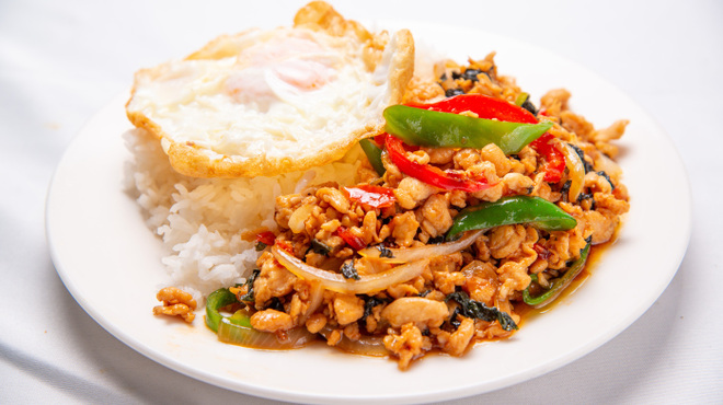 タイ料理889 - 料理写真:ガパオライス