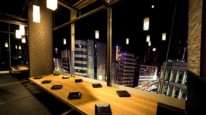 夜景個室 アクアリウム 空の灯 新橋店 新橋 居酒屋 ネット予約可 食べログ