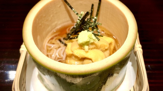 三徳六味 - 料理写真:7月 雲丹素麺