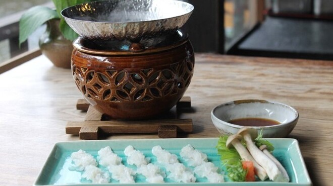  祇園 白川 なみ里 - 料理写真:鱧しゃぶ