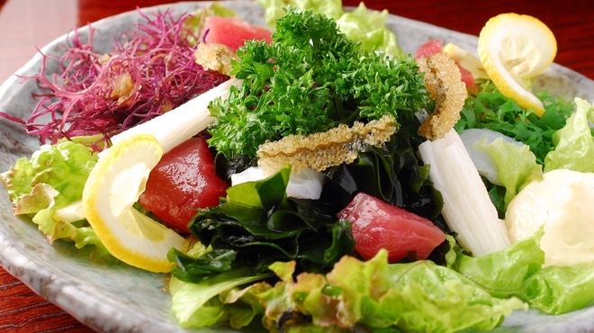 Jiraiya - 料理写真:海鮮サラダ