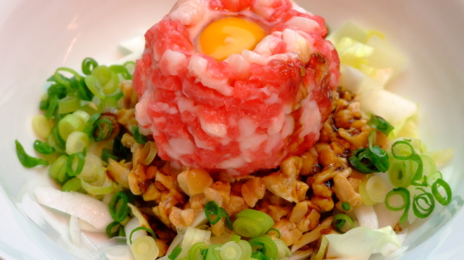 むつ五郎 - 料理写真:桜納豆はかき混ぜてご飯にのせる方も多くみうけられます