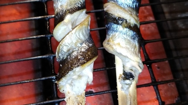 Totomaru - 料理写真:秋刀魚の棒焼今年は高くてまだ始めていません。