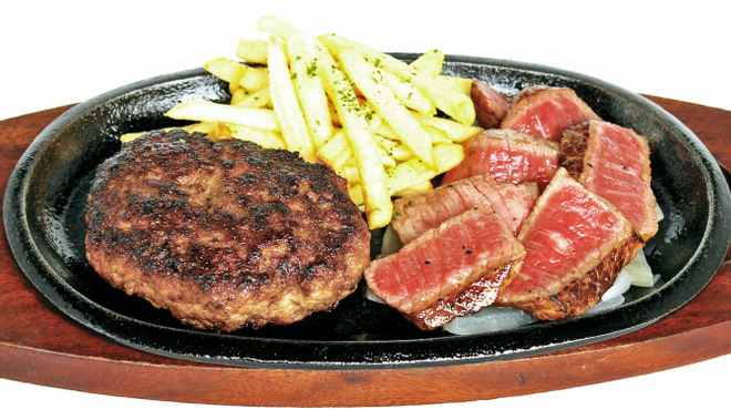 薪焼きハンバーグと厚切りステーキ　薪たま - メイン写真: