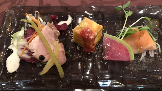 クラブ・ヴィアージュ - 料理写真:ランチセットの前菜