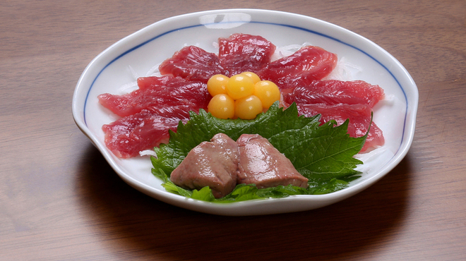 安心院亭 - 料理写真:すっぽんのお刺身