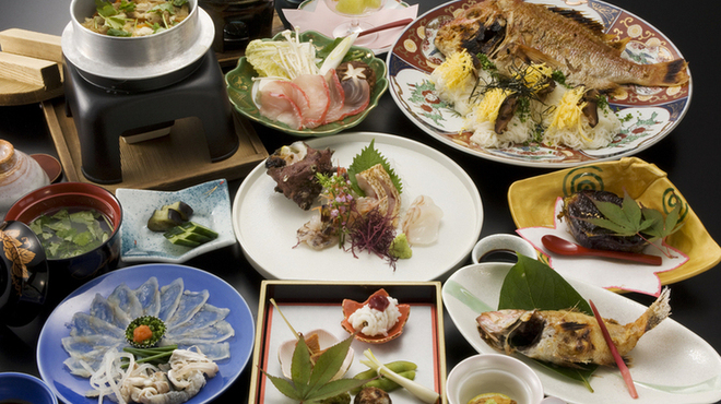 割烹 福助 - 料理写真:会席料理6０００円～（写真は７０００円の３月に撮影した画像）