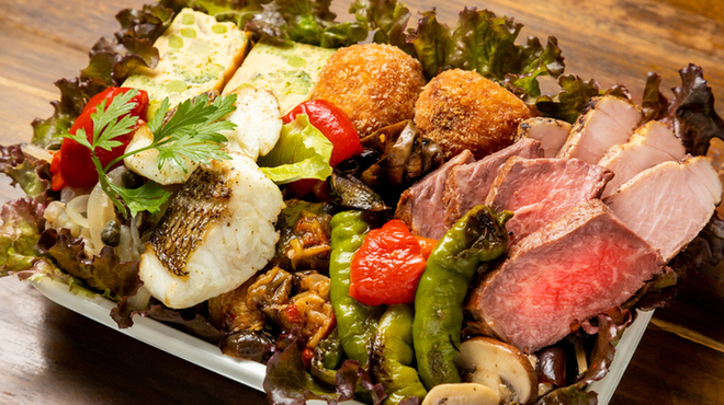 地中海食堂Oliva - 料理写真:おまかせオードブル