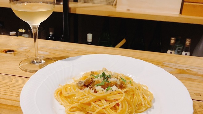 葡萄酒屋イータ - 料理写真:濃厚カルボナーラ