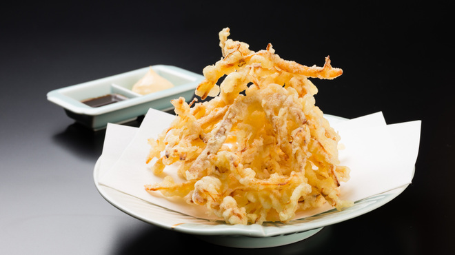 うなぎ和食 しら河 - 料理写真:なぞ？の天ぷら