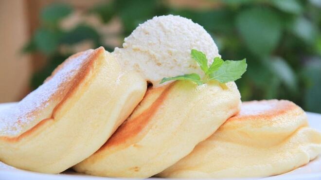幸せのパンケーキ 南船場 はなれ 長堀橋 パンケーキ 食べログ