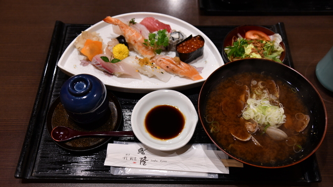 鮨隆 - 料理写真:上寿司セット