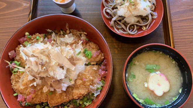 花月楼 - 料理写真:醤油カツ丼セット