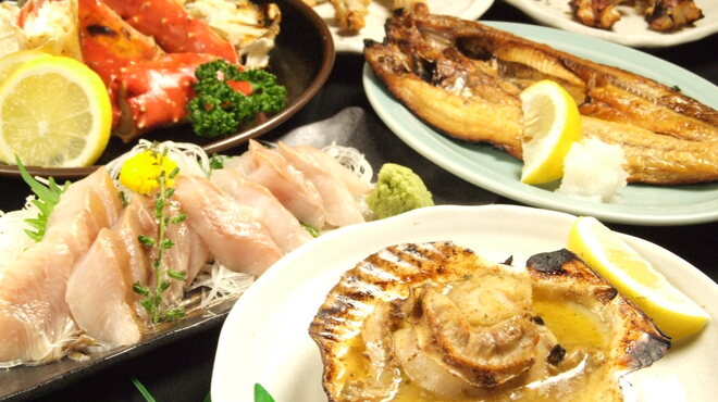 Izakaya Ichinokura - 料理写真:北海道の食材を集めました。